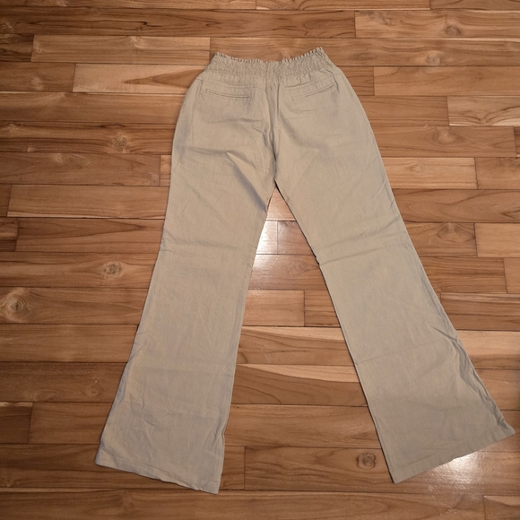 NWT Linen Wide Leg Pants - Picture 6 of 6